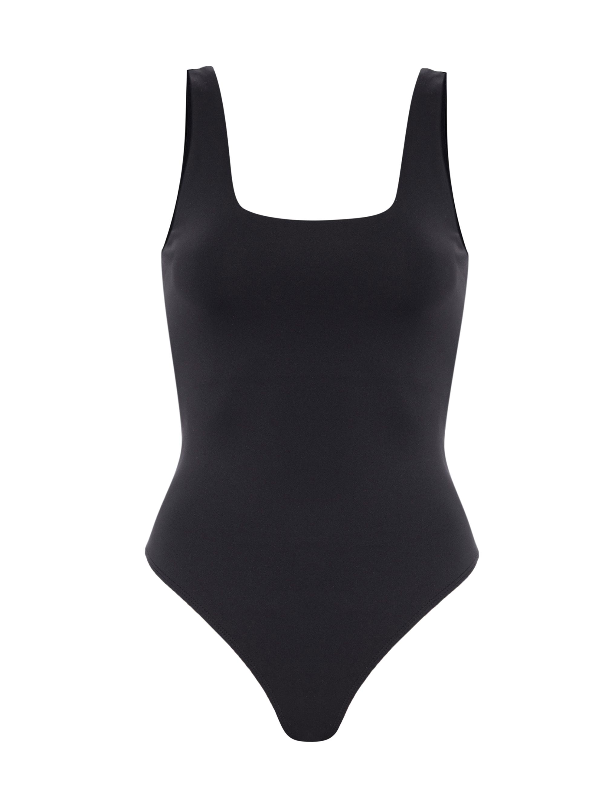 Good American Women's Sculpting Modern Tank Bodysuit - Black | Thumbnail 10