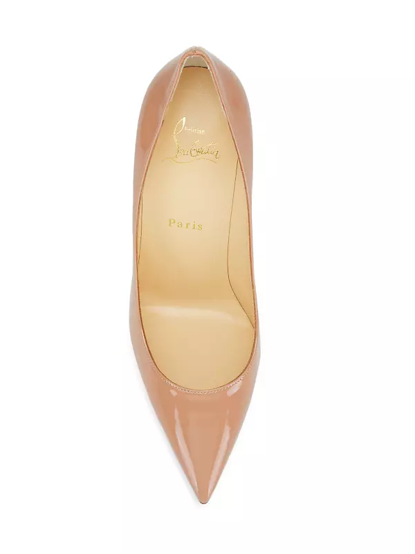 Christian Louboutin Kate 100 Patent-leather Pumps