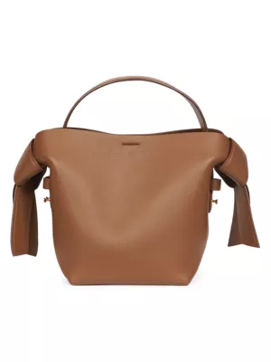 Shop Acne Studios Mini Musubi Leather Shoulder Bag | Saks Fifth Avenue