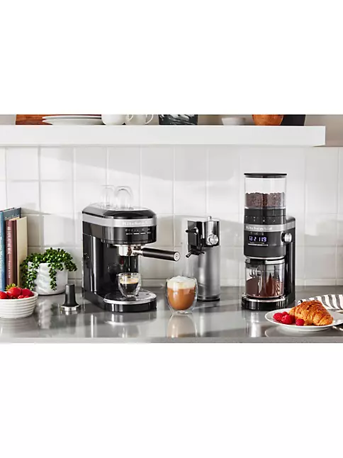 KitchenAid Onyx Black Semi-Automatic Espresso Machine