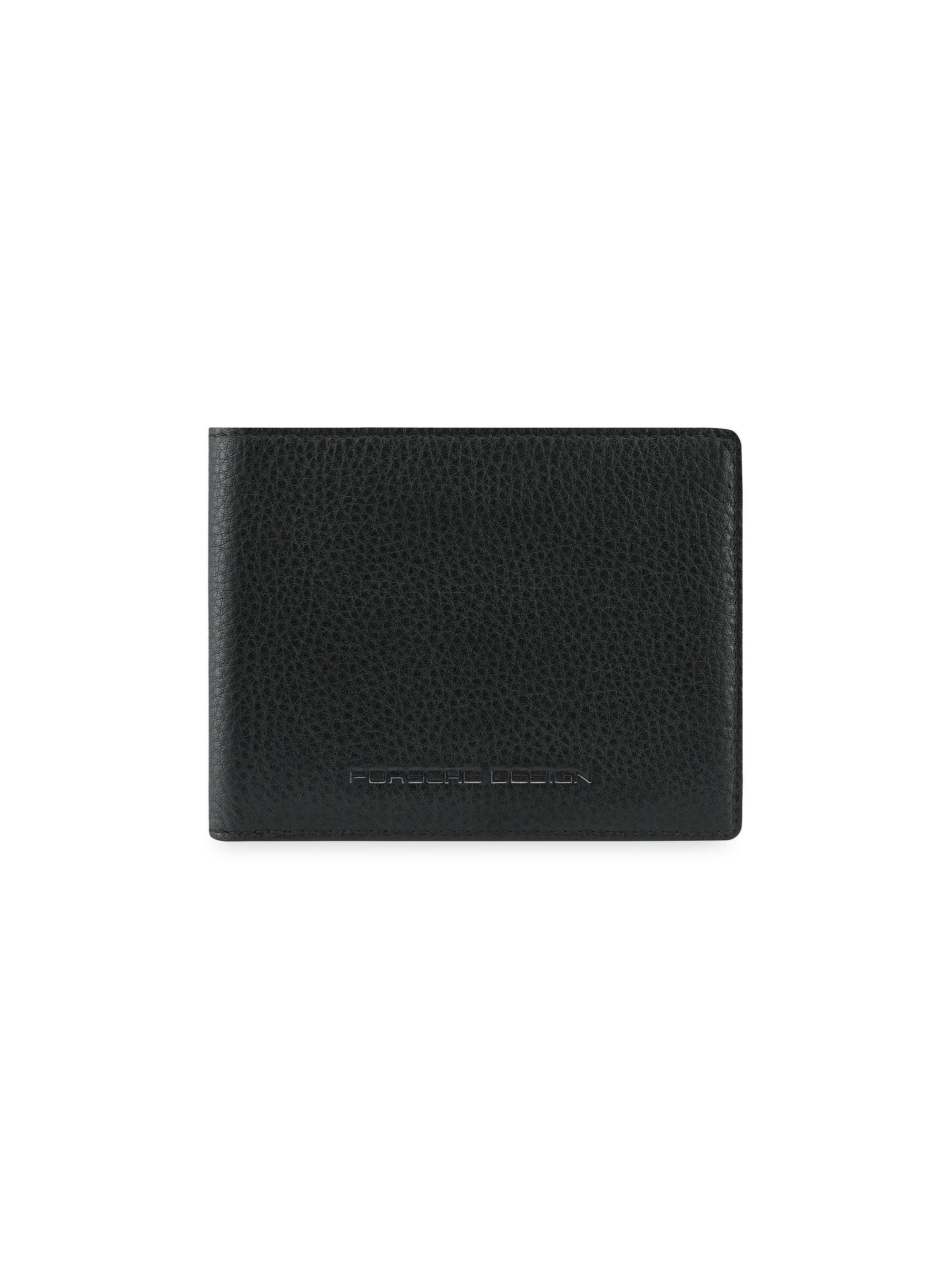 Porsche Design Men's Billfold 3 Leather Wallet - Black