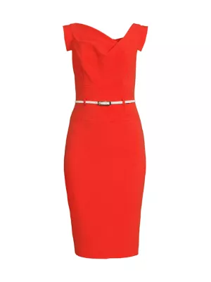 Shop Black Halo Jackie O Sheath Dress | Saks Fifth Avenue