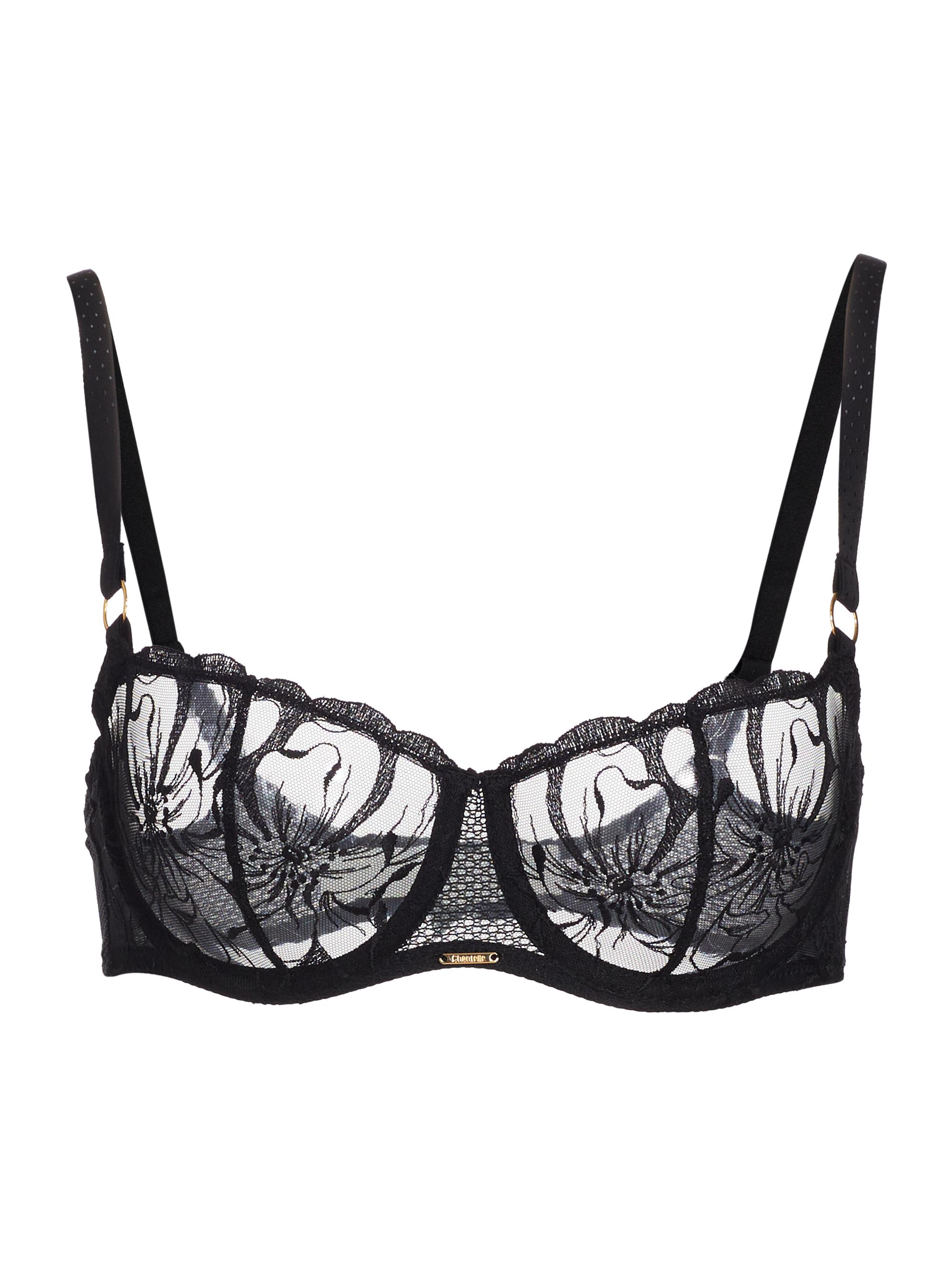 Chantelle Women's Fleur Demi Underwire Bra - Black