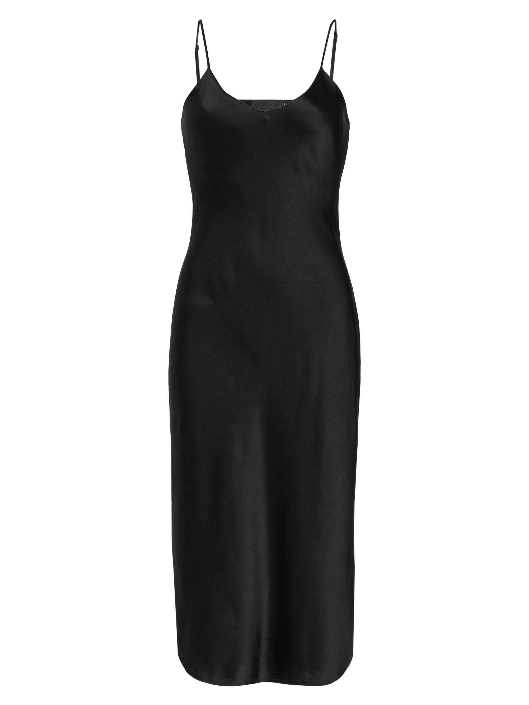 Nili Lotan Women's Silk Cami Dress - Black