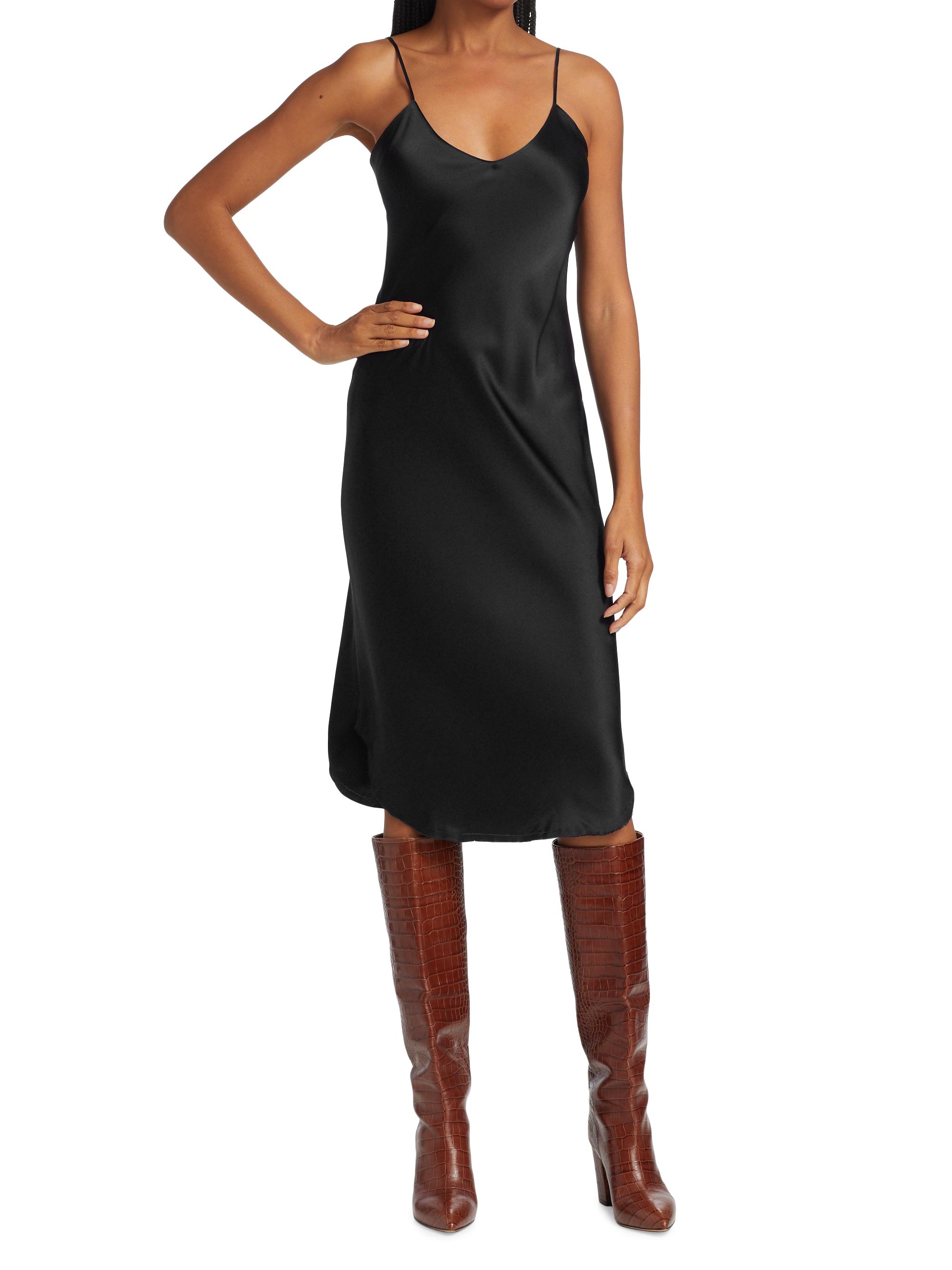 nili lotan silk cami dress Nili Lotan Women's Cami Silk Gown Amber Glaze, XL