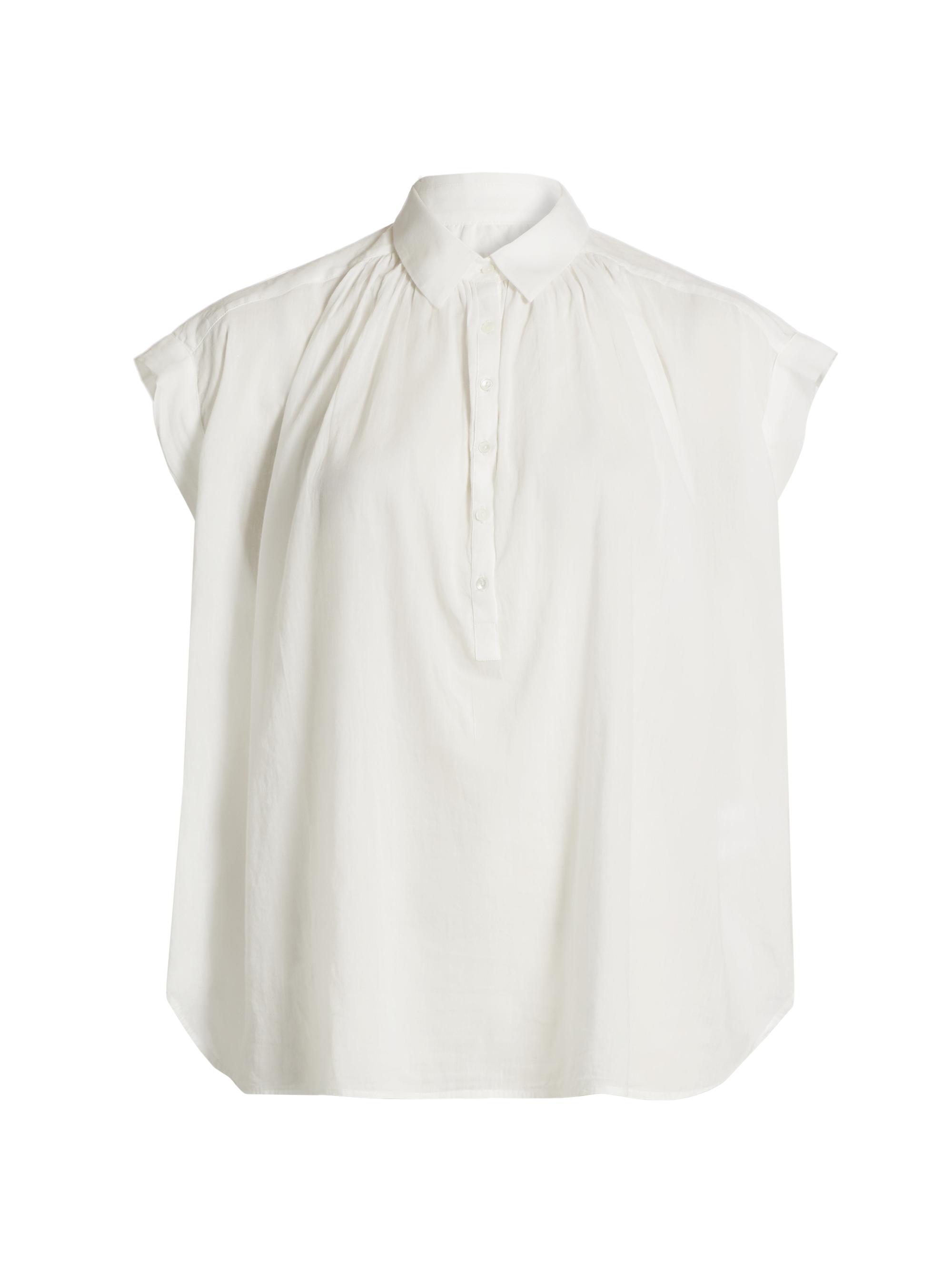 Nili Lotan Women's Normandy Pleated Blouse -