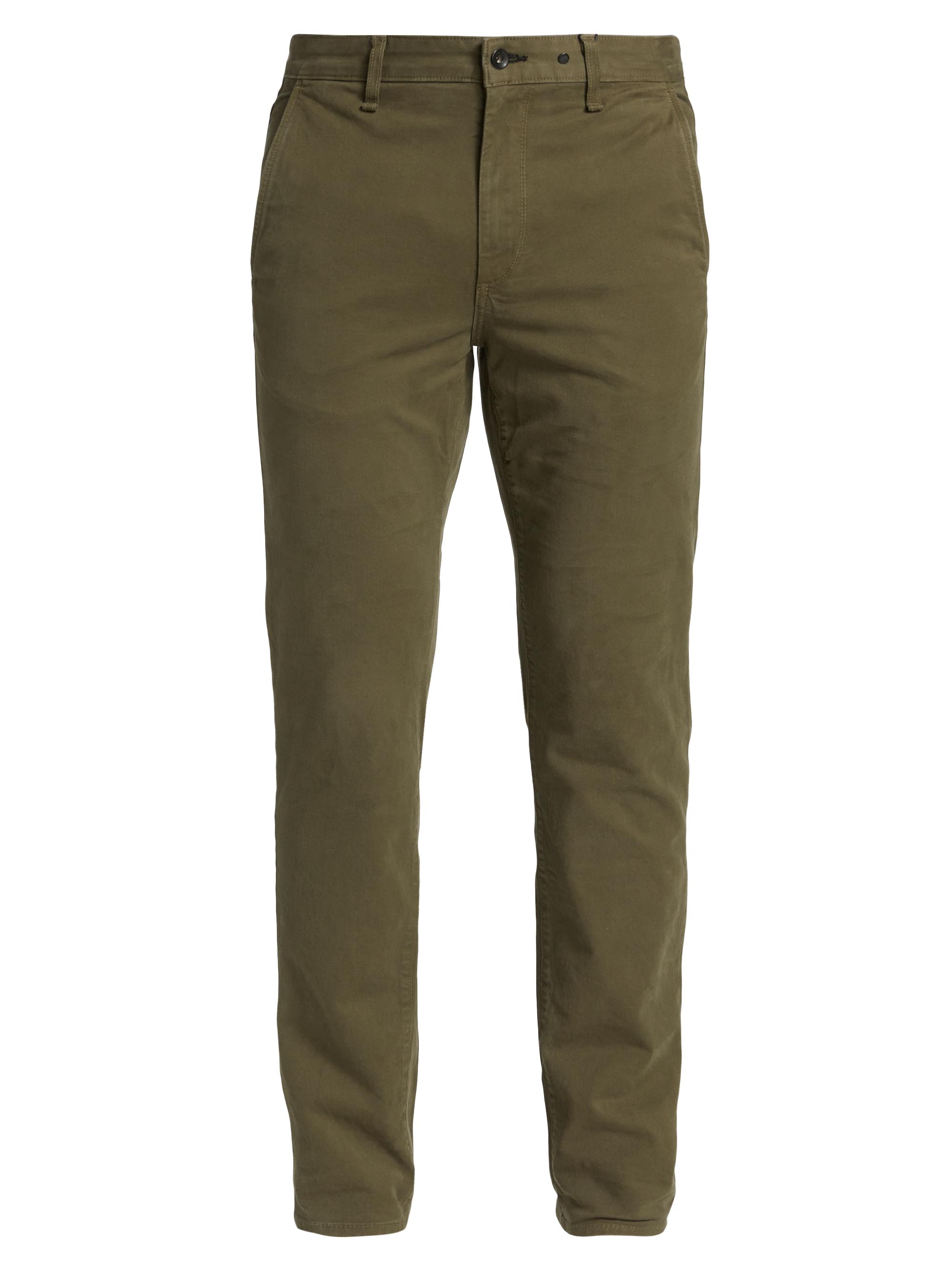 rag & bone Men's Chino Twill Pants - Army