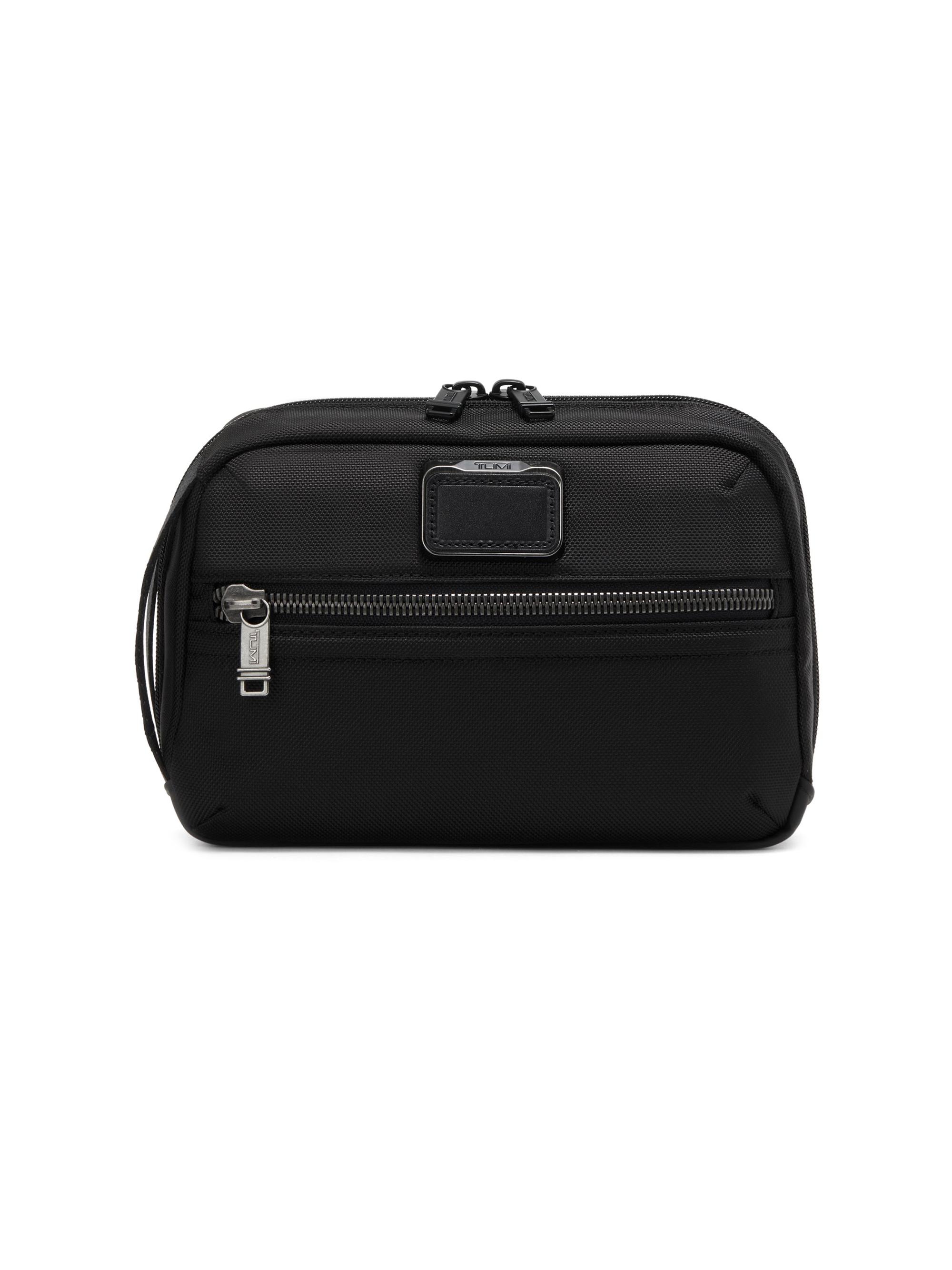 TUMI Men's Alpha Bravo Response Travel Kit - Black