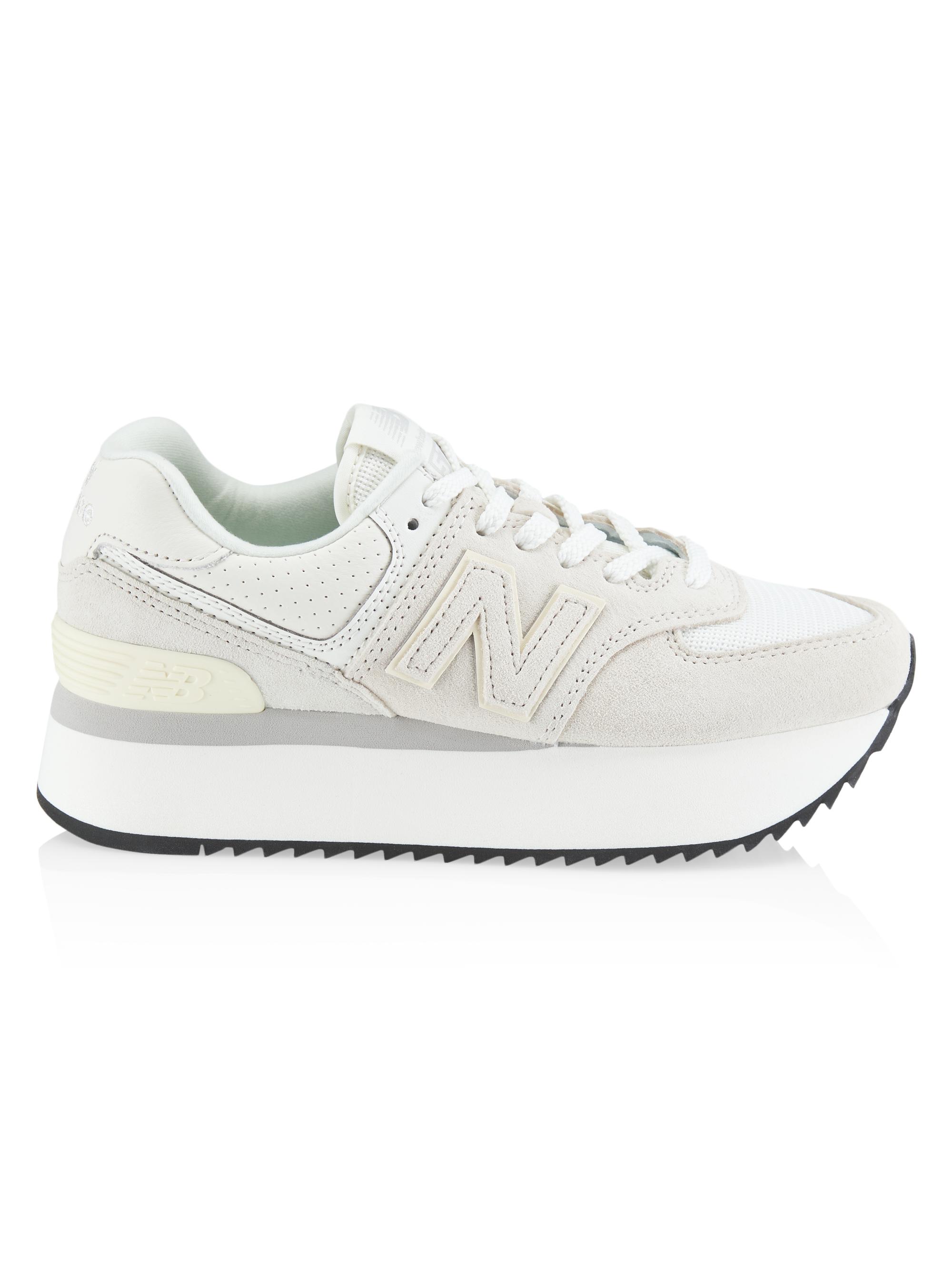 new balance platform sneakers women's