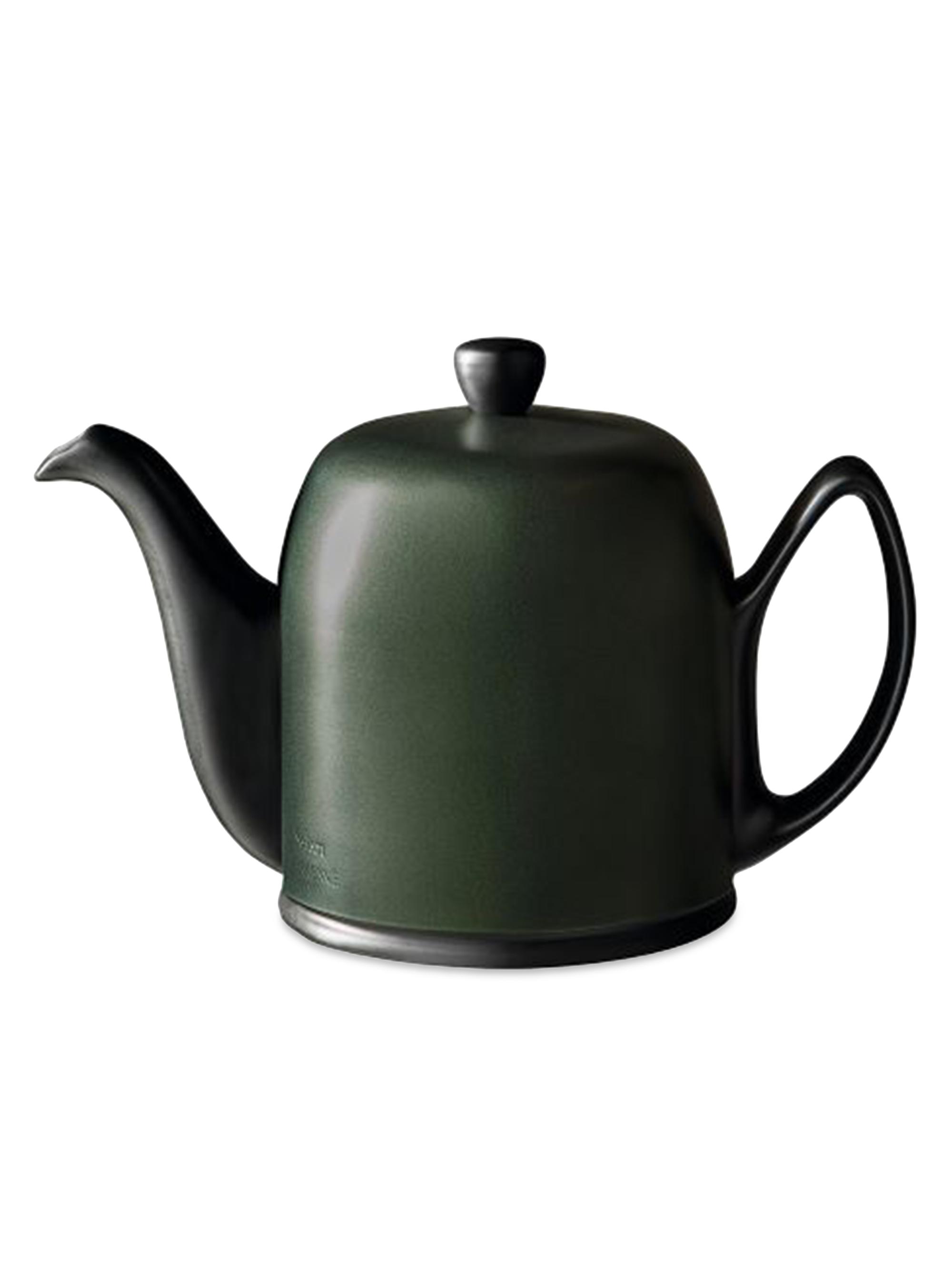 Degrenne Paris Salam Porcelain & Stainless Steel Teapot - Silver
