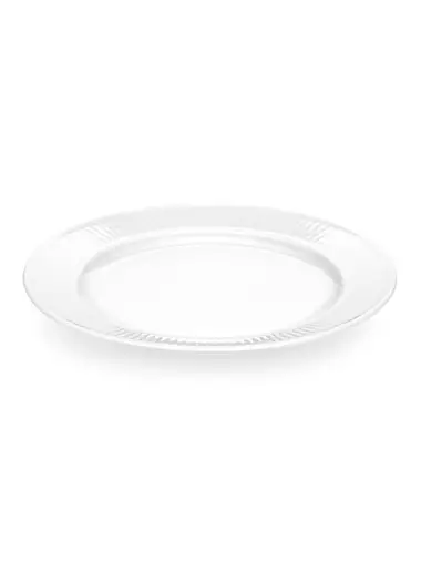 Plissé Porcelain Lunch Plate 4-Piece Set