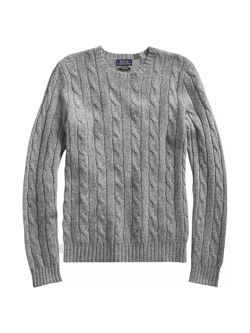 Julianna Cable-Knit Cashmere Sweater