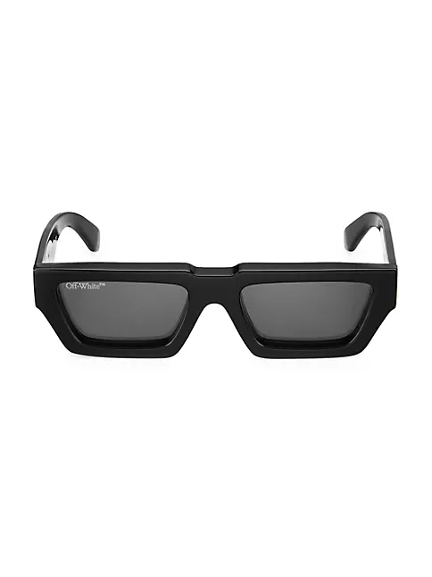 Off-White Rectangular Sunglasses