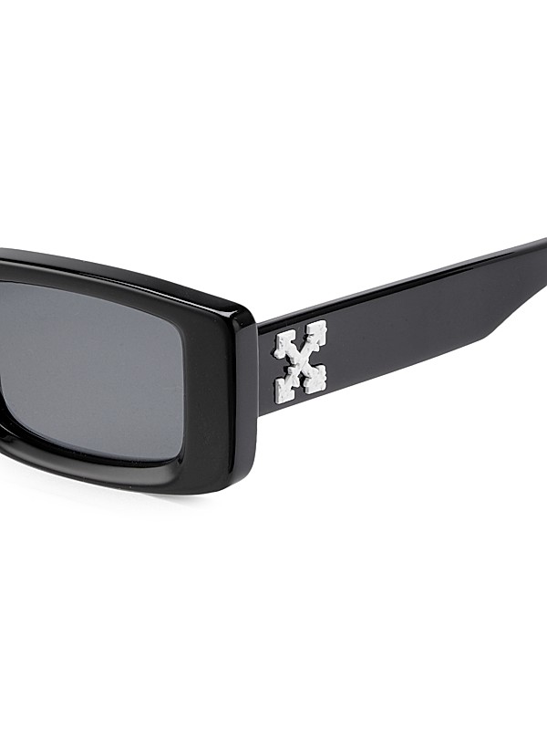 Shop Off-White Arthur 51MM Rectangular Sunglasses | Saks Shop Off-White Arthur 51MM Rectangular Sunglasses | Saks