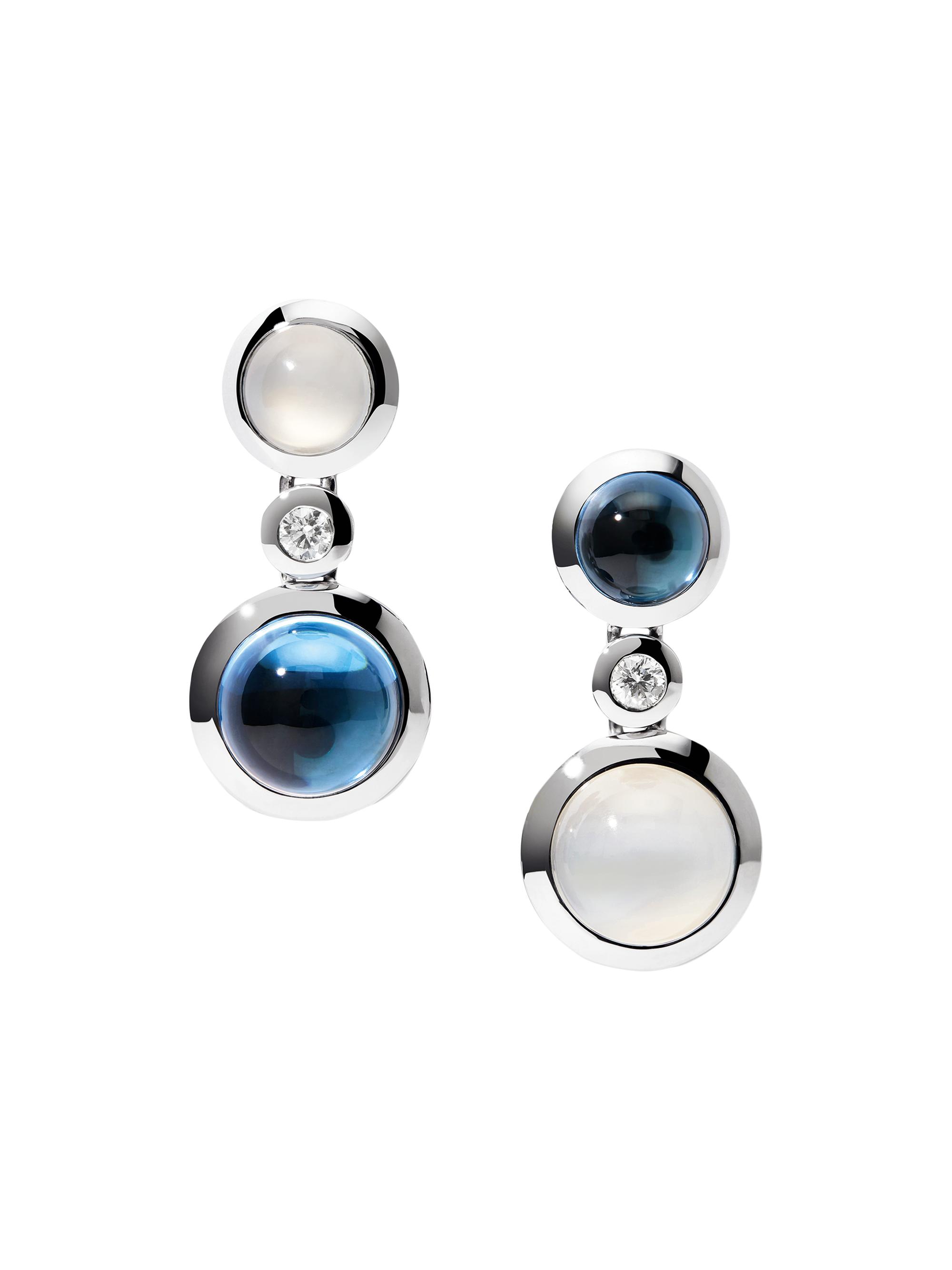 Tamara Comolli Women's Bouton 2 18K White Gold & Multi-Gemstone Drop Earrings
