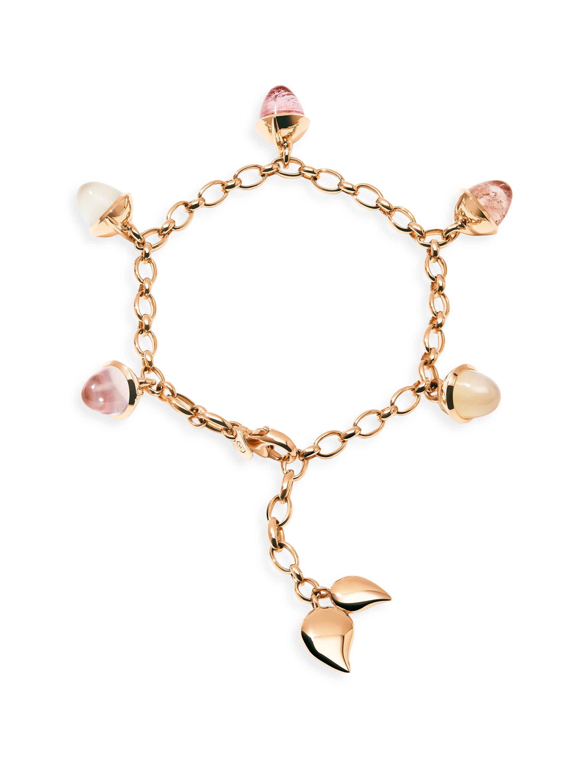 Tamara Comolli Women's Mikado Flamenco 18K Rose Gold & Multi-Gemstone Charm Bracelet