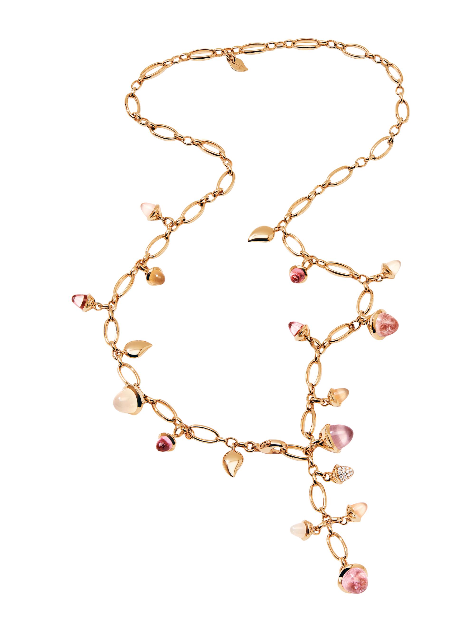 Tamara Comolli Women's Mikado 18K Rose Gold & Multi-Gemstone Short Necklace