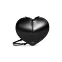Le Coeur Leather Convertible Shoulder Bag