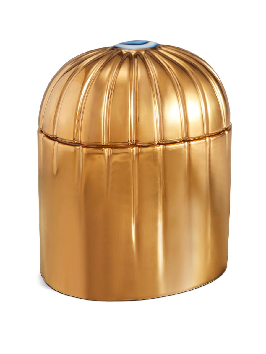 L'objet Lito Porcelain Candle In Gold