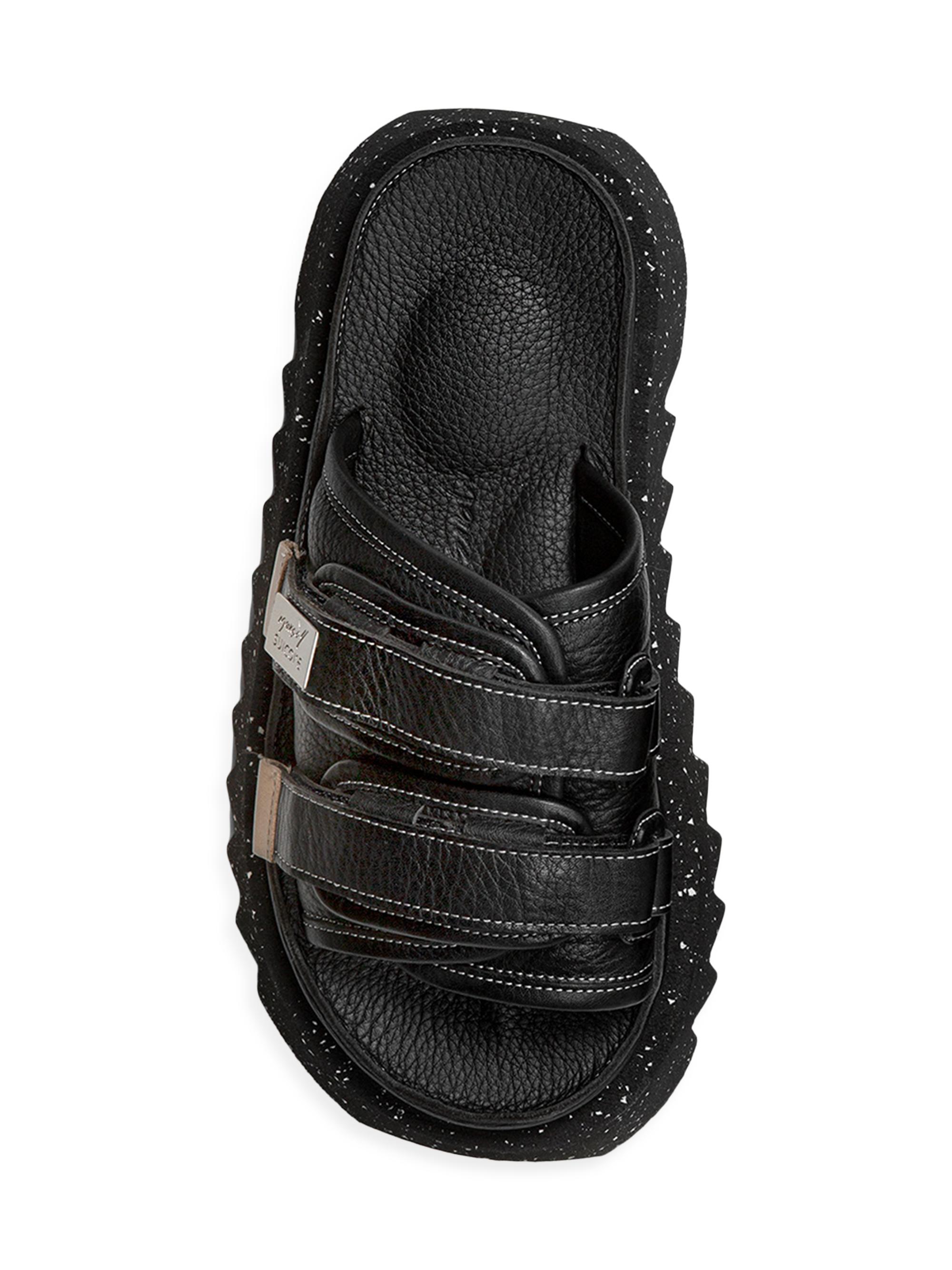 Marsèll Marsèll x Suicoke Moto Leather Slides | Saks Fifth Avenue