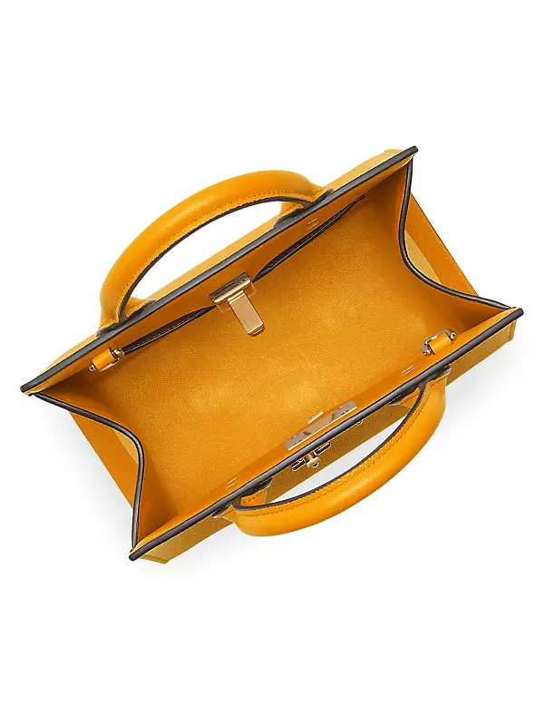 FERRAGAMO: Studio Box bag in leather with Gancini - Royal Blue