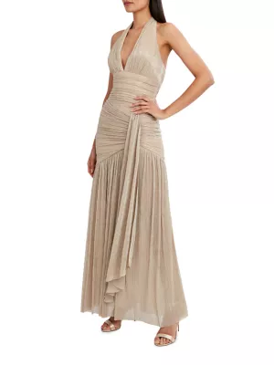 BCBG Pleated Gown Brynne