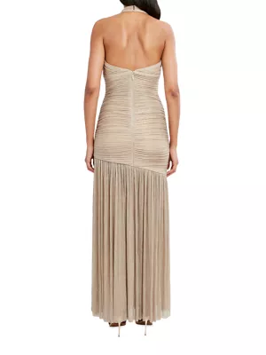 BCBG Pleated Gown Brynne