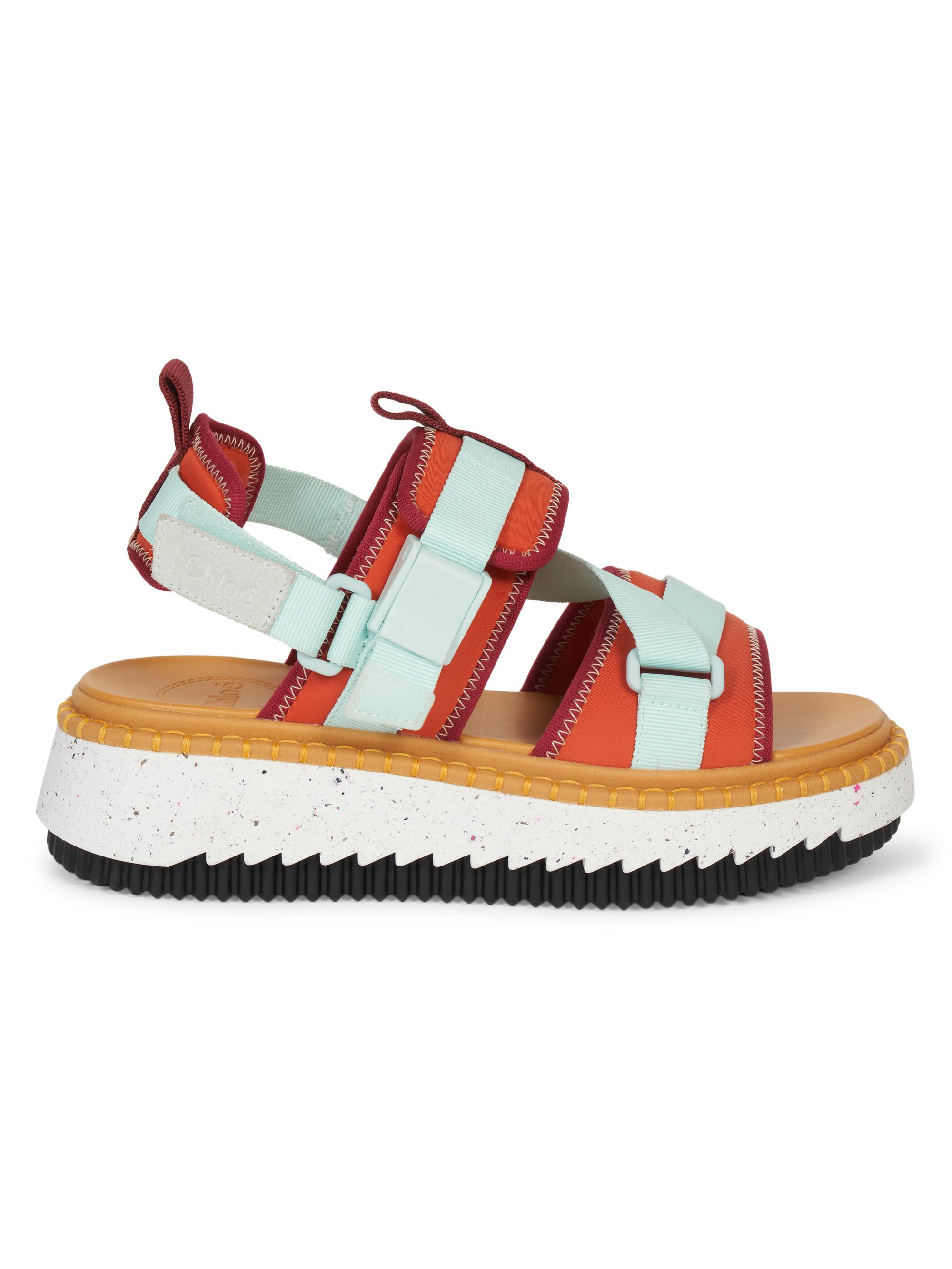 Chloé Women's Lilli Sport Sandals - Rusted Orange