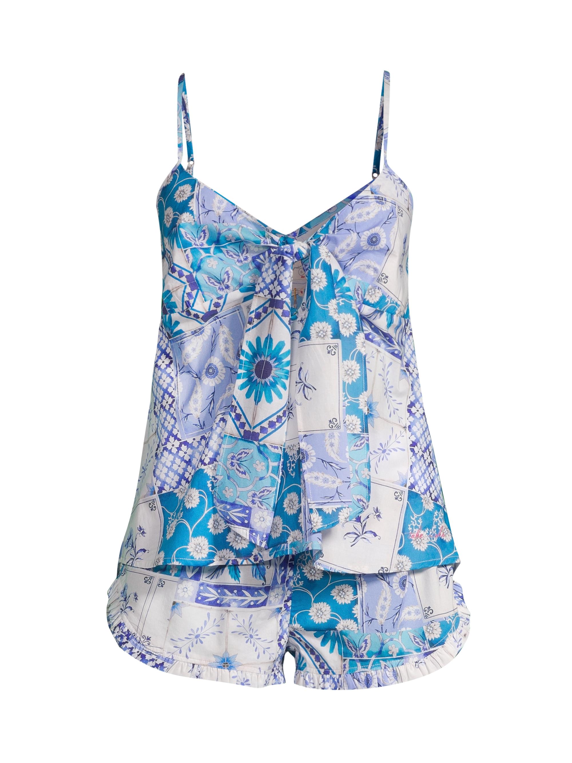 The Lazy Poet Women's Somewhere Beyond The Sea Rosie Positano 2-Piece Pajama Set - Positano