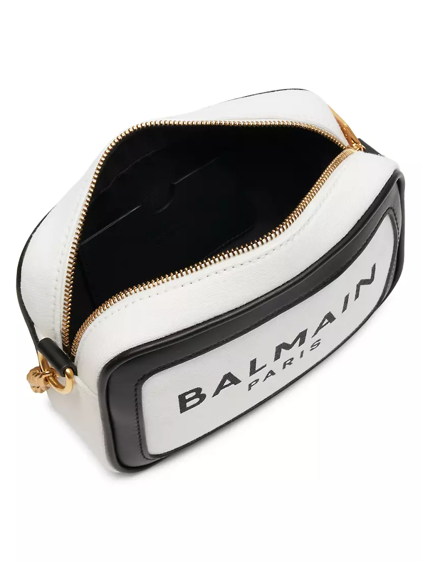 quilted B camera bag, Balmain