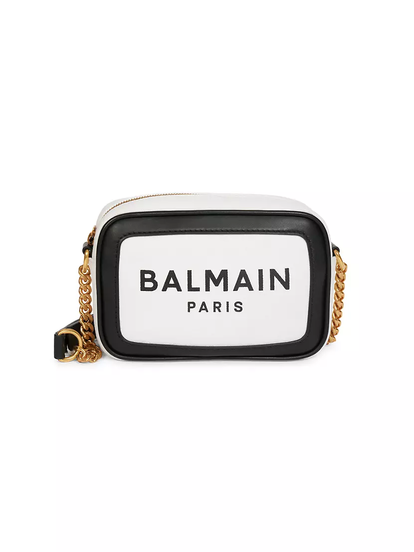 Balmain Lambskin B Camera Bag (SHF-17396) – LuxeDH