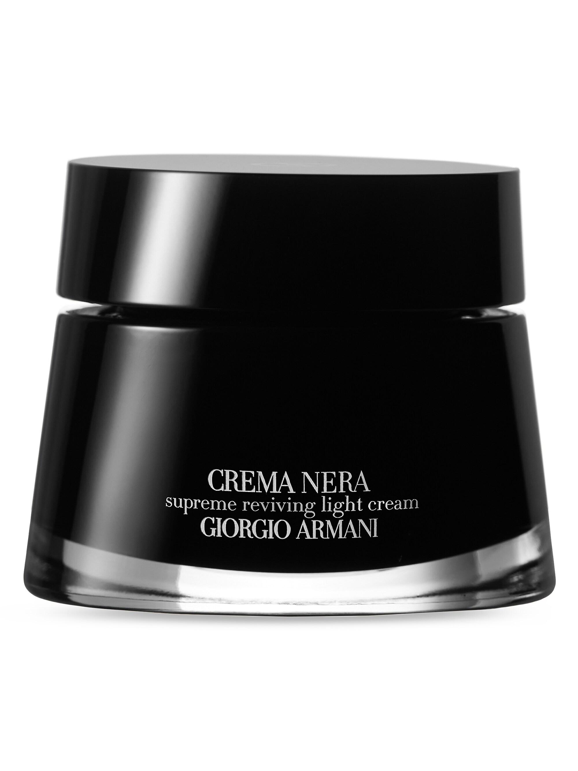 Armani Beauty Women's Crema Nera Supreme Lightweight Reviving Anti-Aging Face Cream 1 oz