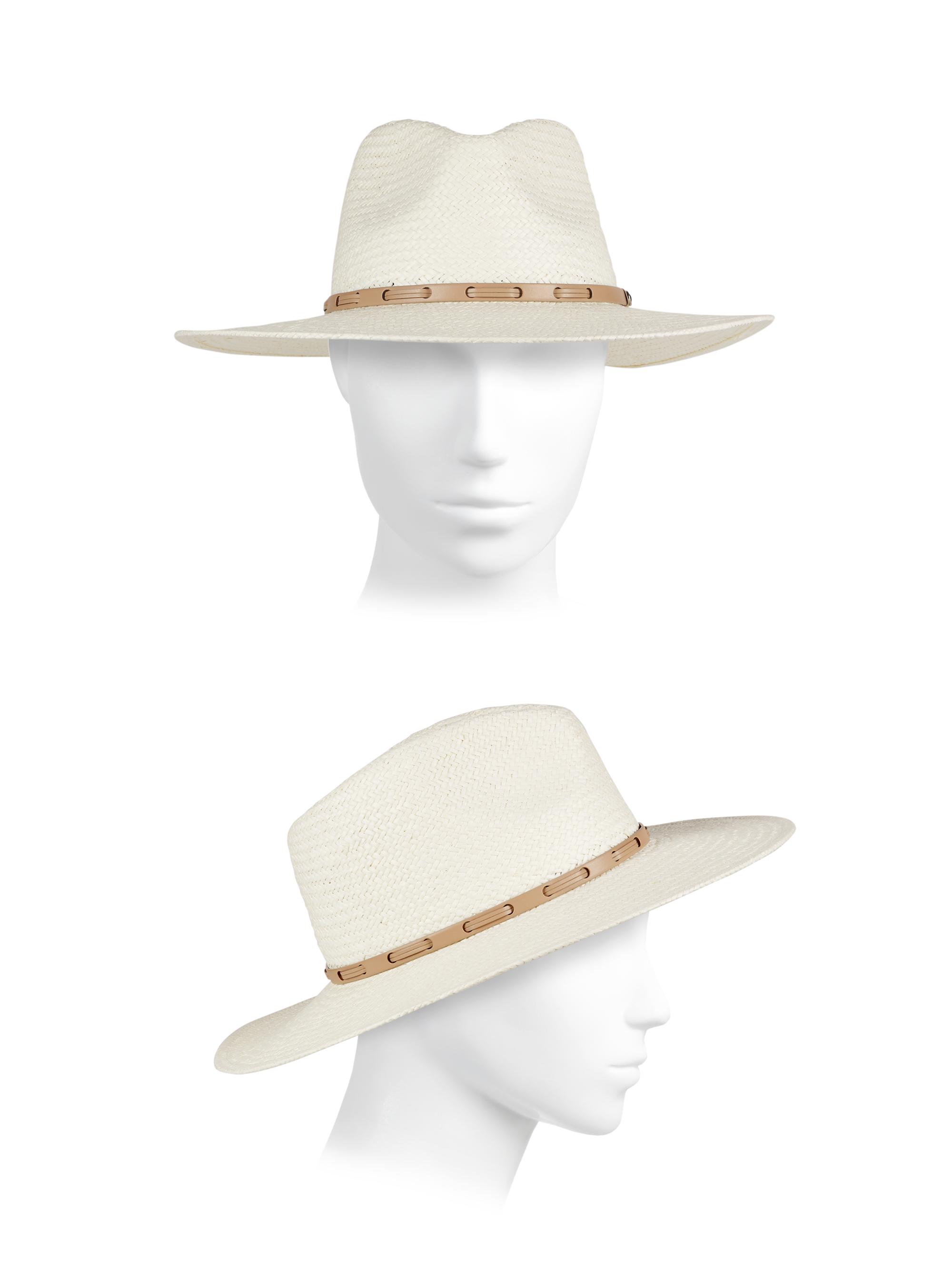 RAG & BONE NWOT LEXIE PACKABLE WIDE BRIM FEDORA IN IVORY Lexie Packable Wide Brim Fedora | rag & bone main image 2