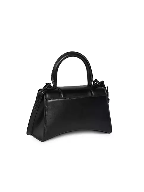 Balenciaga Hourglass Top Handle Bag Leather Small - ShopStyle
