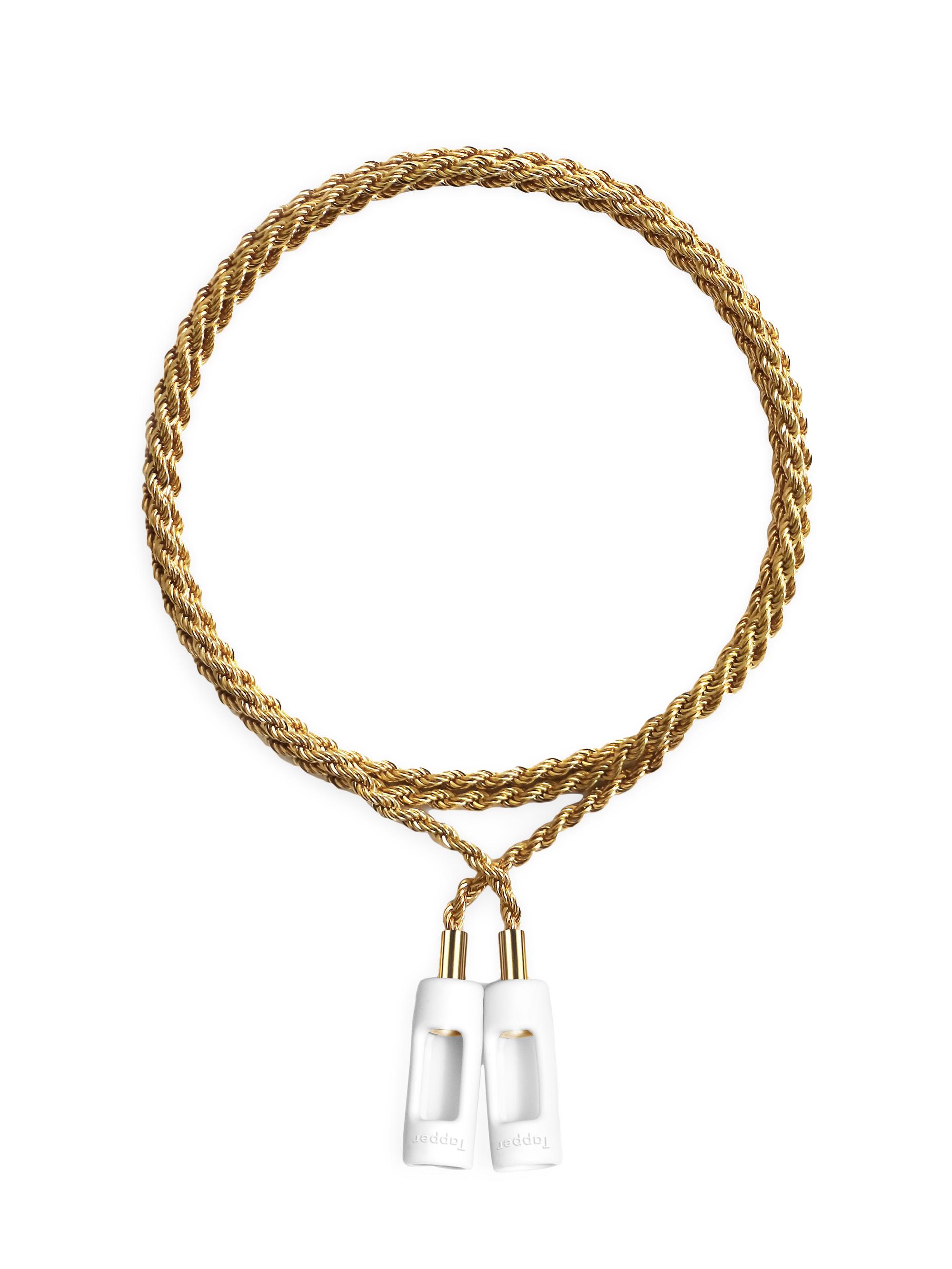 Tapper 18K Gold-Plated Brass Airpods & Airpods Pro Rope Chain