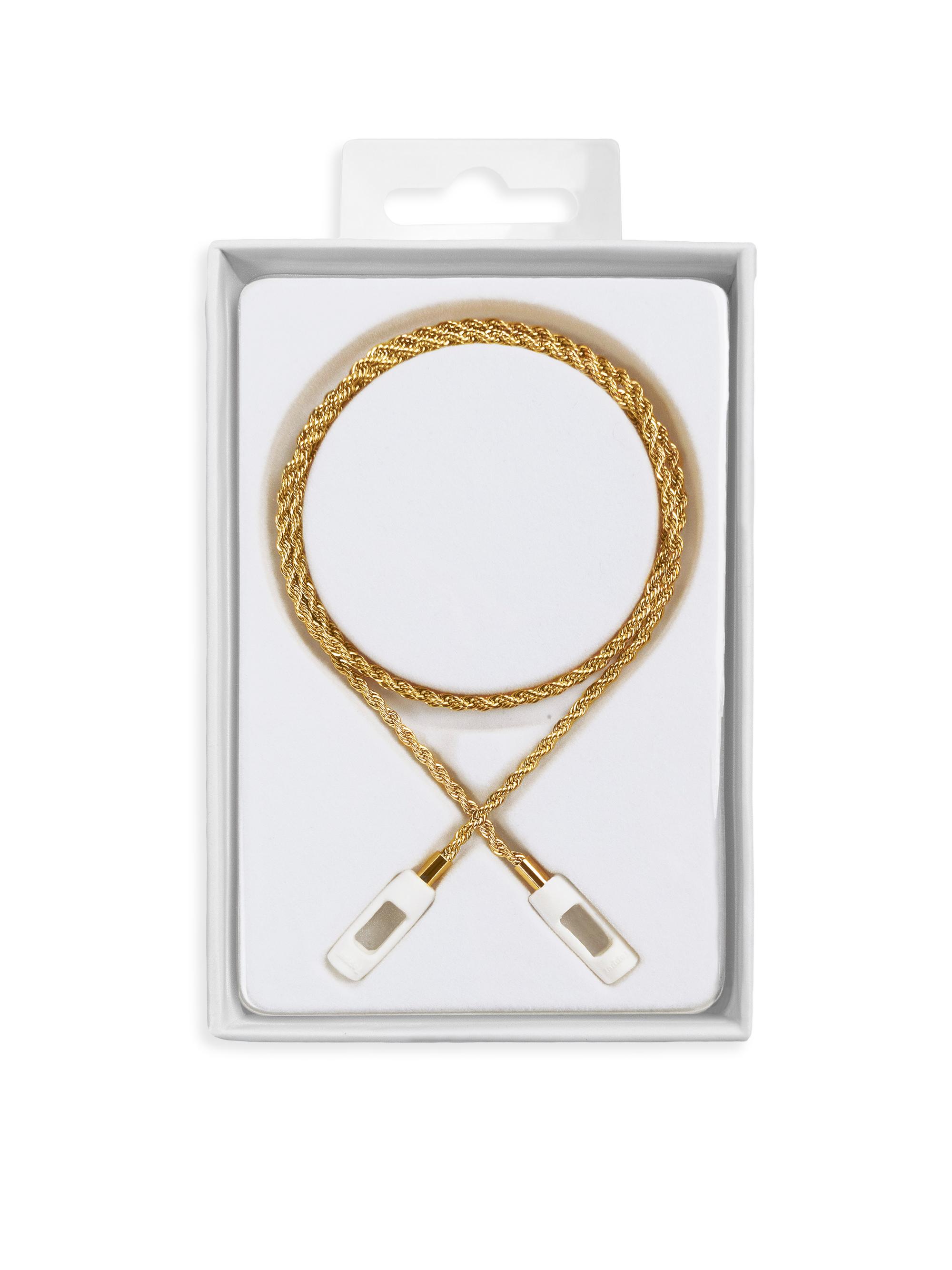 Tapper 18K Gold-Plated Brass Airpods & Airpods Pro Rope Chain