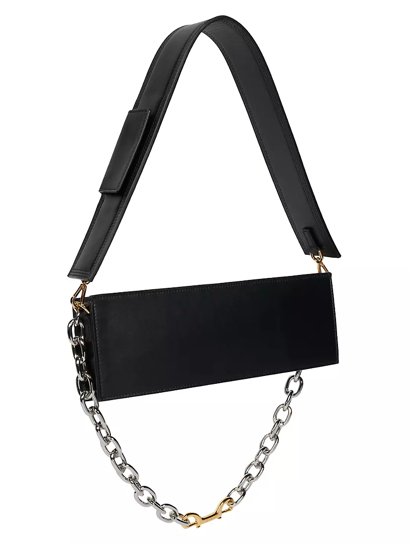 Aji Classical PU Leather Crossbody Shoulder Bags, Chain Shoulder