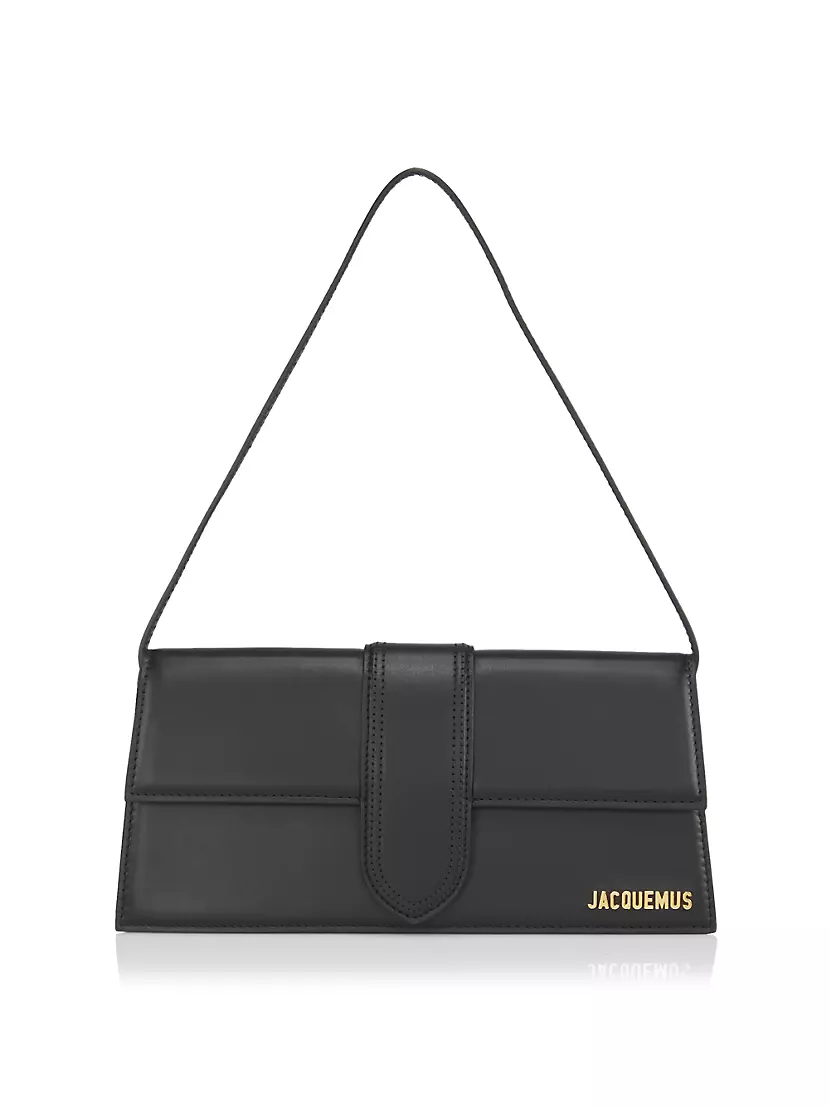 Jacquemus - Women's Le Bambino Long Shoulder Bag - Natural - Leather