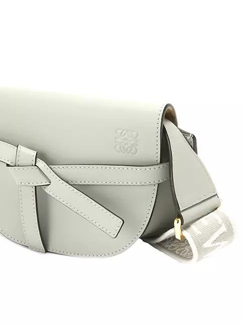 Loewe Mini Gate Leather Dual Cross-Body Bag