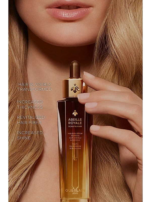 Shop GUERLAIN Abeille Royale Scalp & Hair Youth Oil In Serum Shop GUERLAIN Abeille Royale Scalp & Hair Youth Oil In Serum