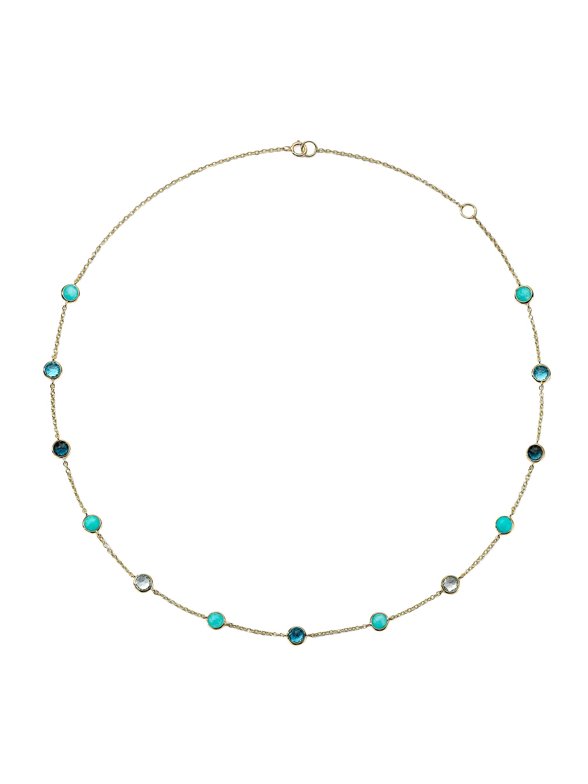 Ippolita Women's 18K Green Gold & Multi-Gemstone Station Necklace - Gold