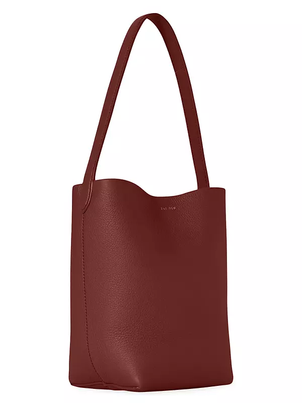 THE ROW N/S Park small textured-leather tote