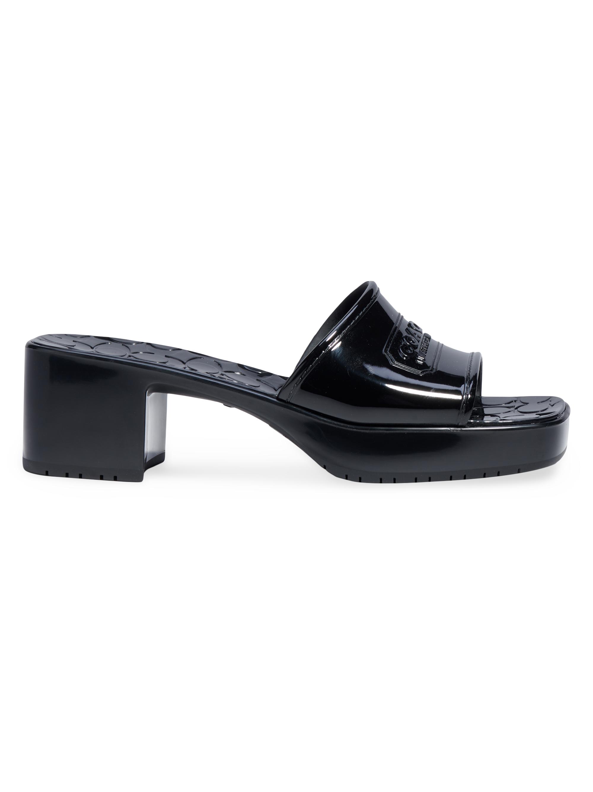 COACH Scarlett Rubber Sandals | Saks Fifth Avenue