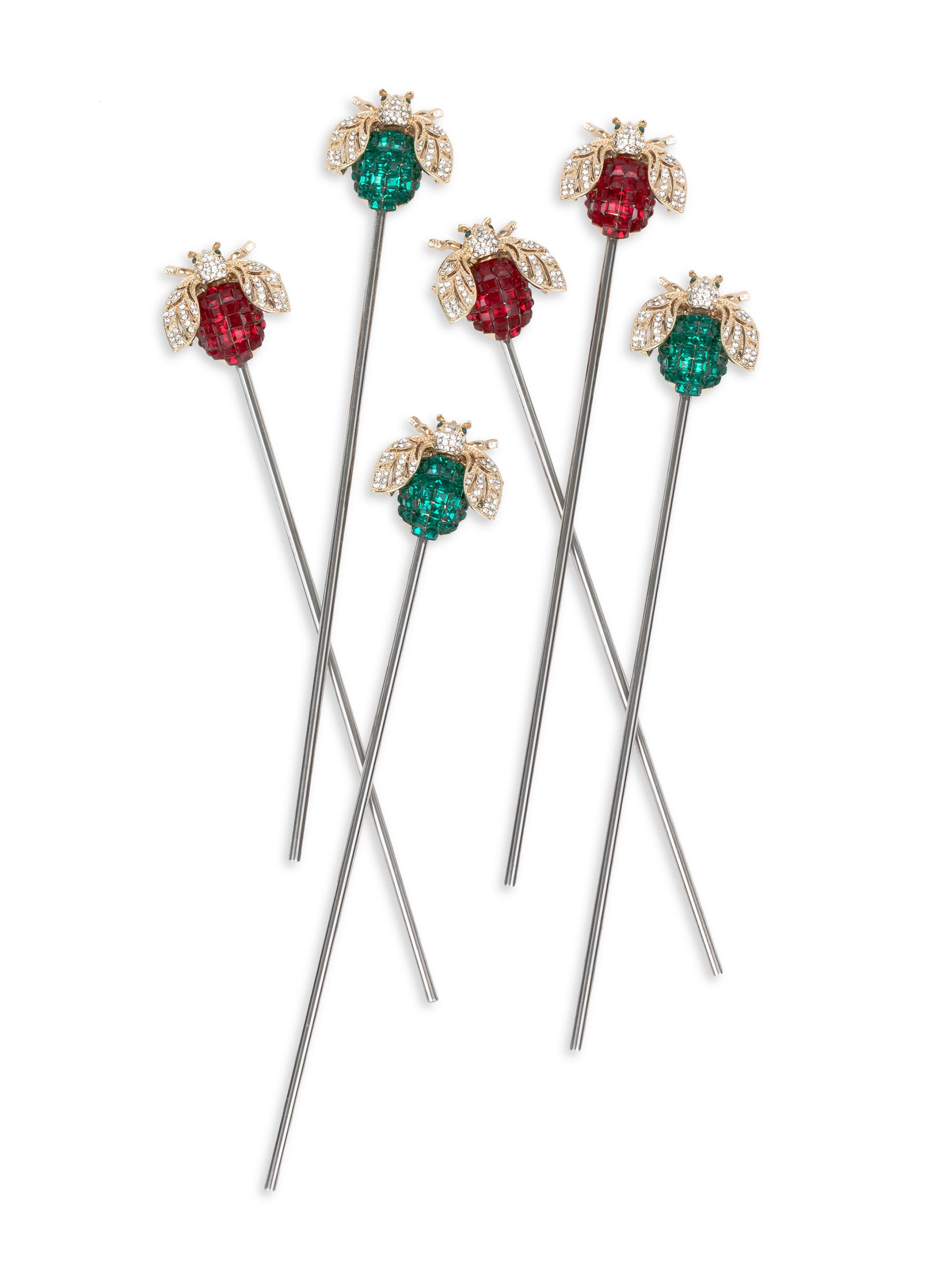 Joanna Buchanan Sparkle Bee Swizzle Sticks