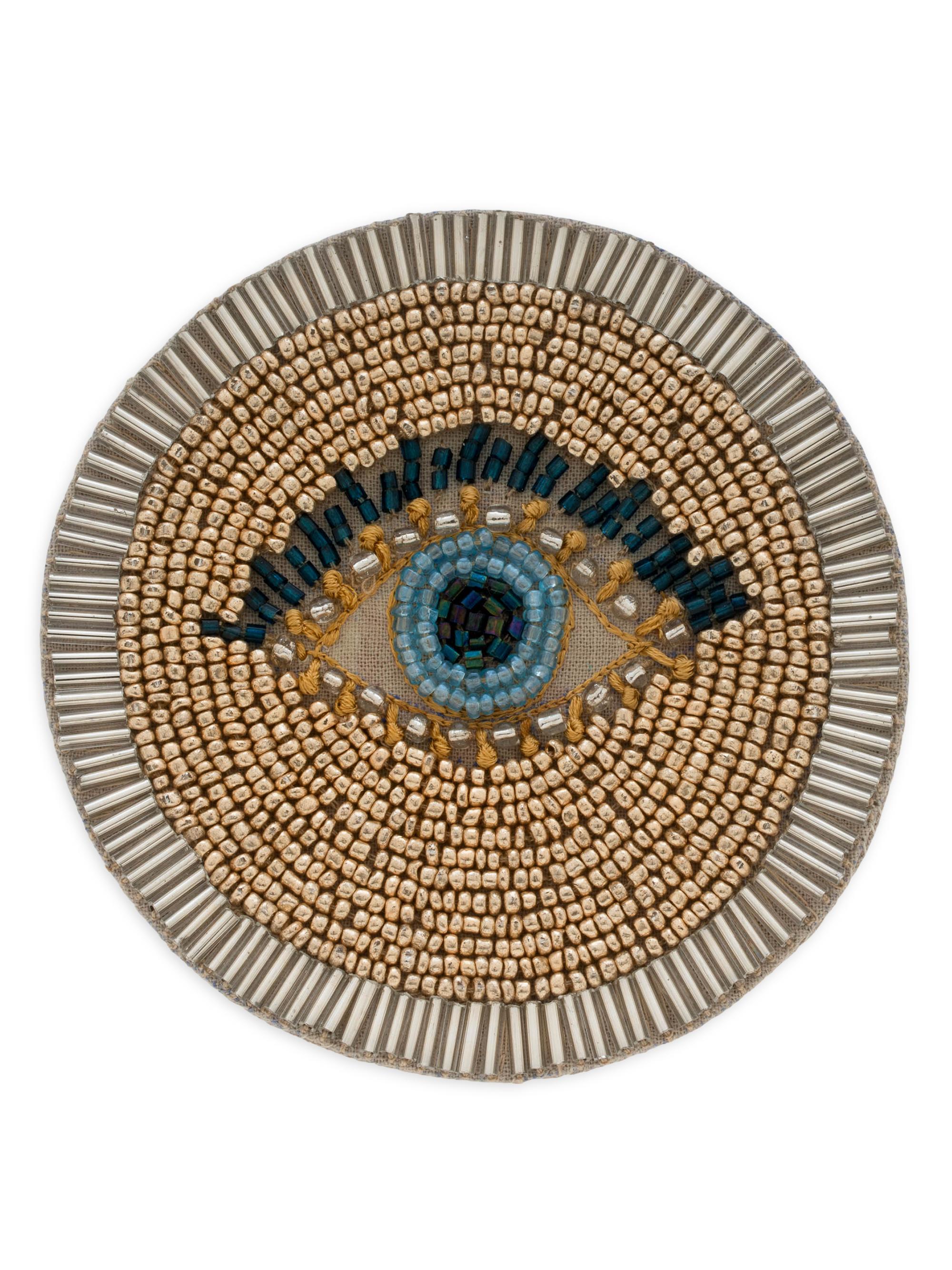 Joanna Buchanan Evil Eye 4-Piece Coaster Set