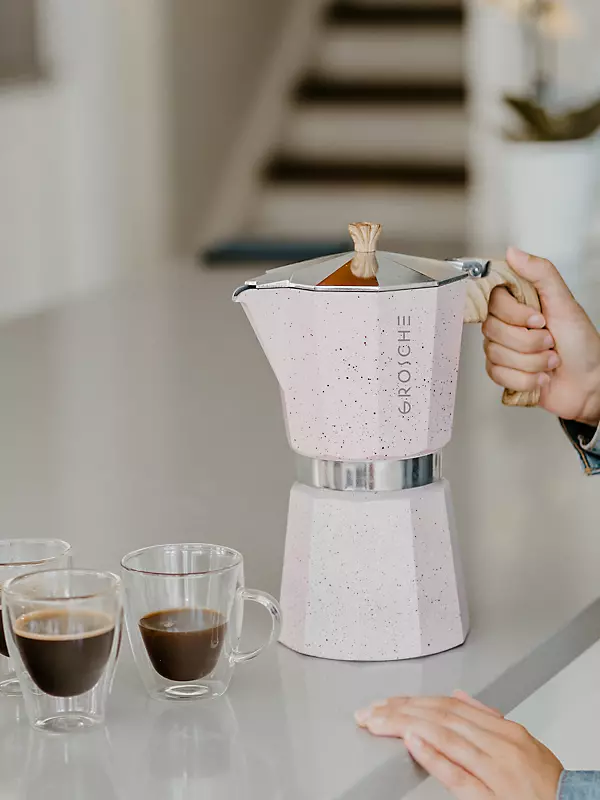 Stovetop Espresso Cup Moka Pot - 12 Cup