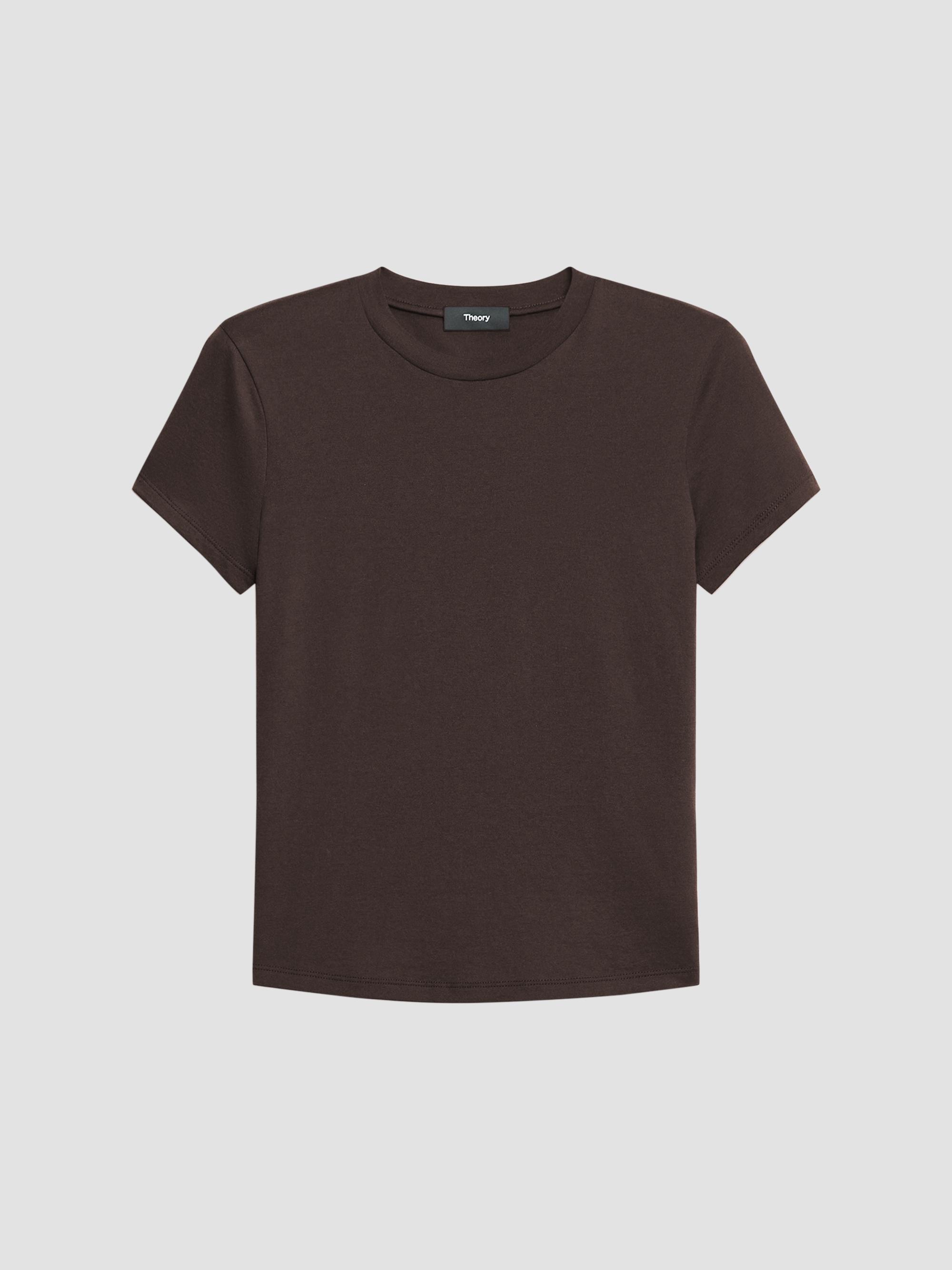 Theory Basic Merino Wool T-Shirt | Saks Fifth Avenue
