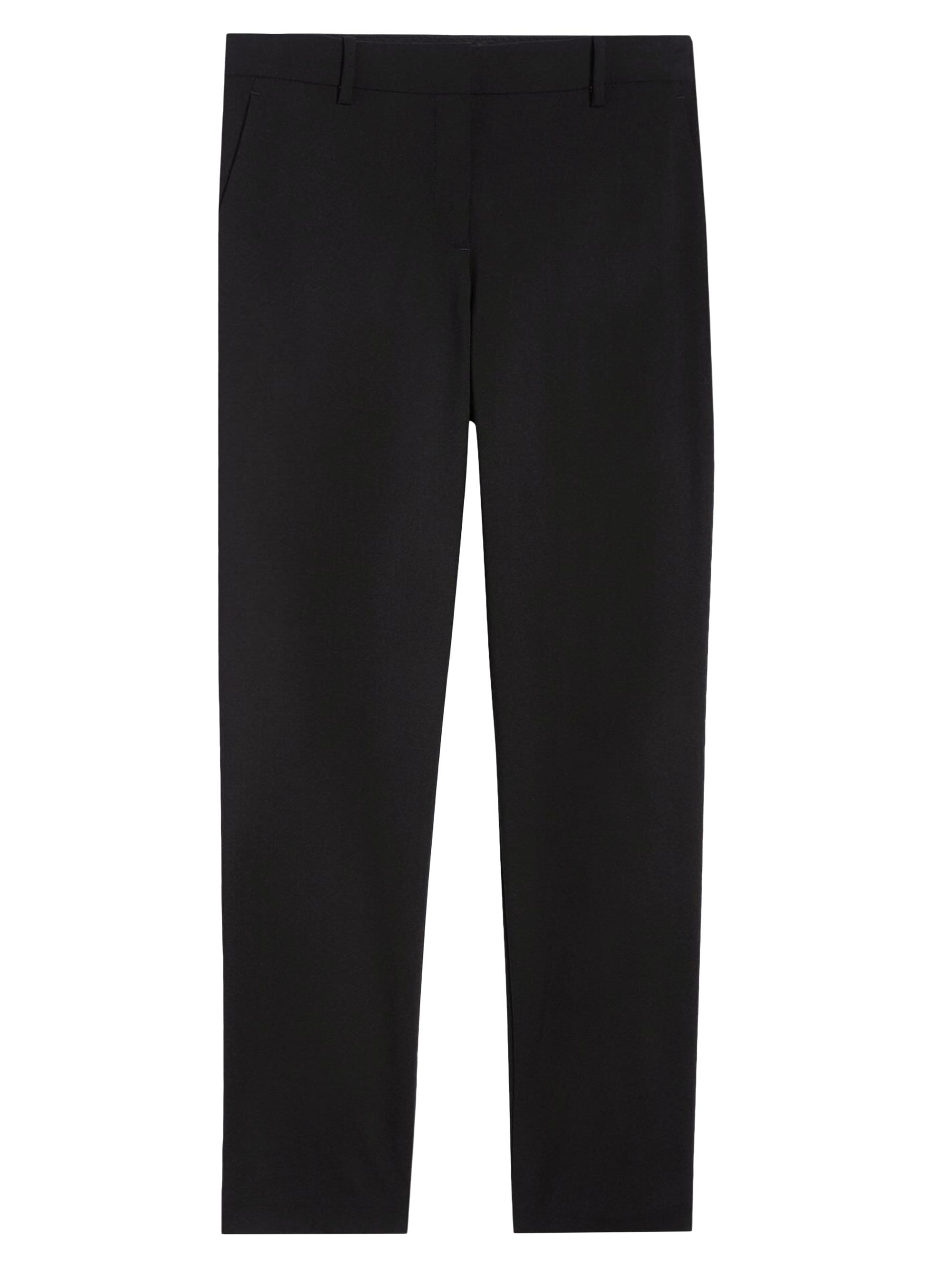 Theory Treeca Linen Pull-On Crop Pants | Saks Fifth Avenue