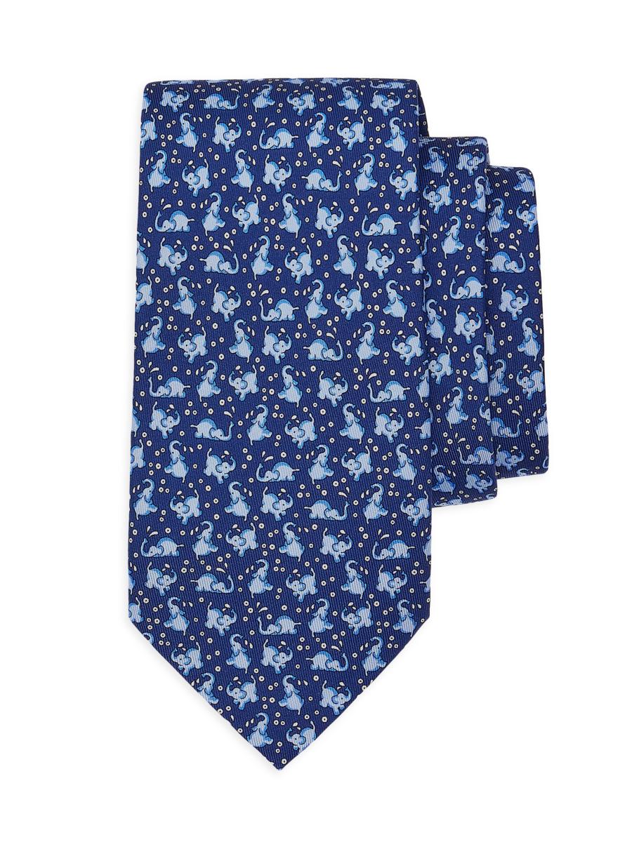 FERRAGAMO Pumbo Silk Tie | Saks Fifth Avenue