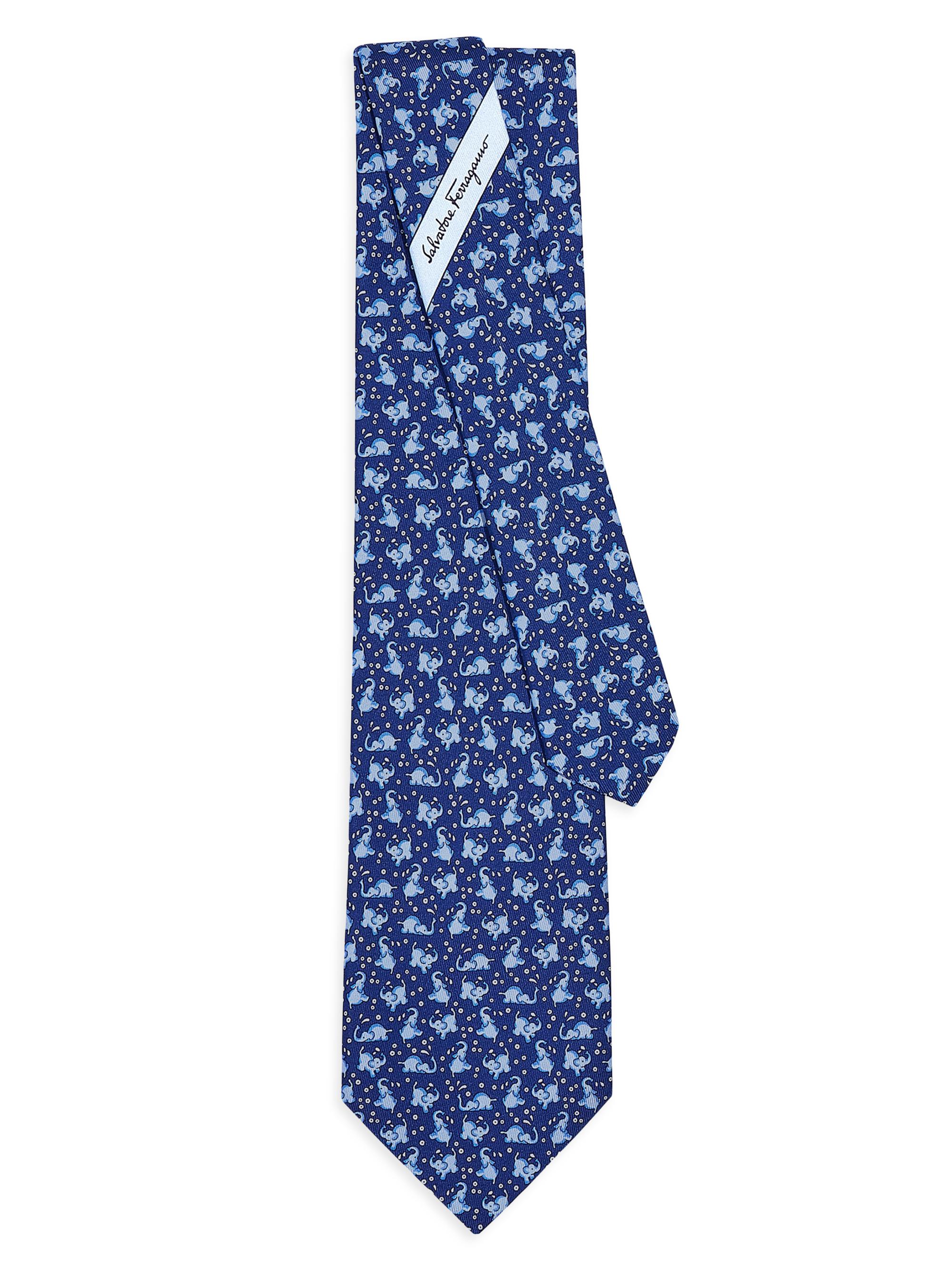 FERRAGAMO Pumbo Silk Tie | Saks Fifth Avenue